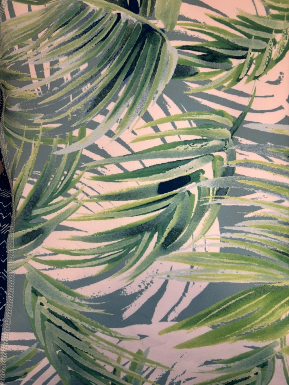 🌺Carve Designs One-Piece Rash Guard Swimsuit - White Palm🌴 - Picture 4 of 16